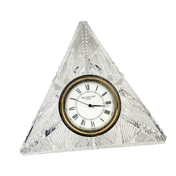 Waterford Crystal Glass Star Of Hope Clock 3.7" For Times Square 2000TM - Picture 1 of 4